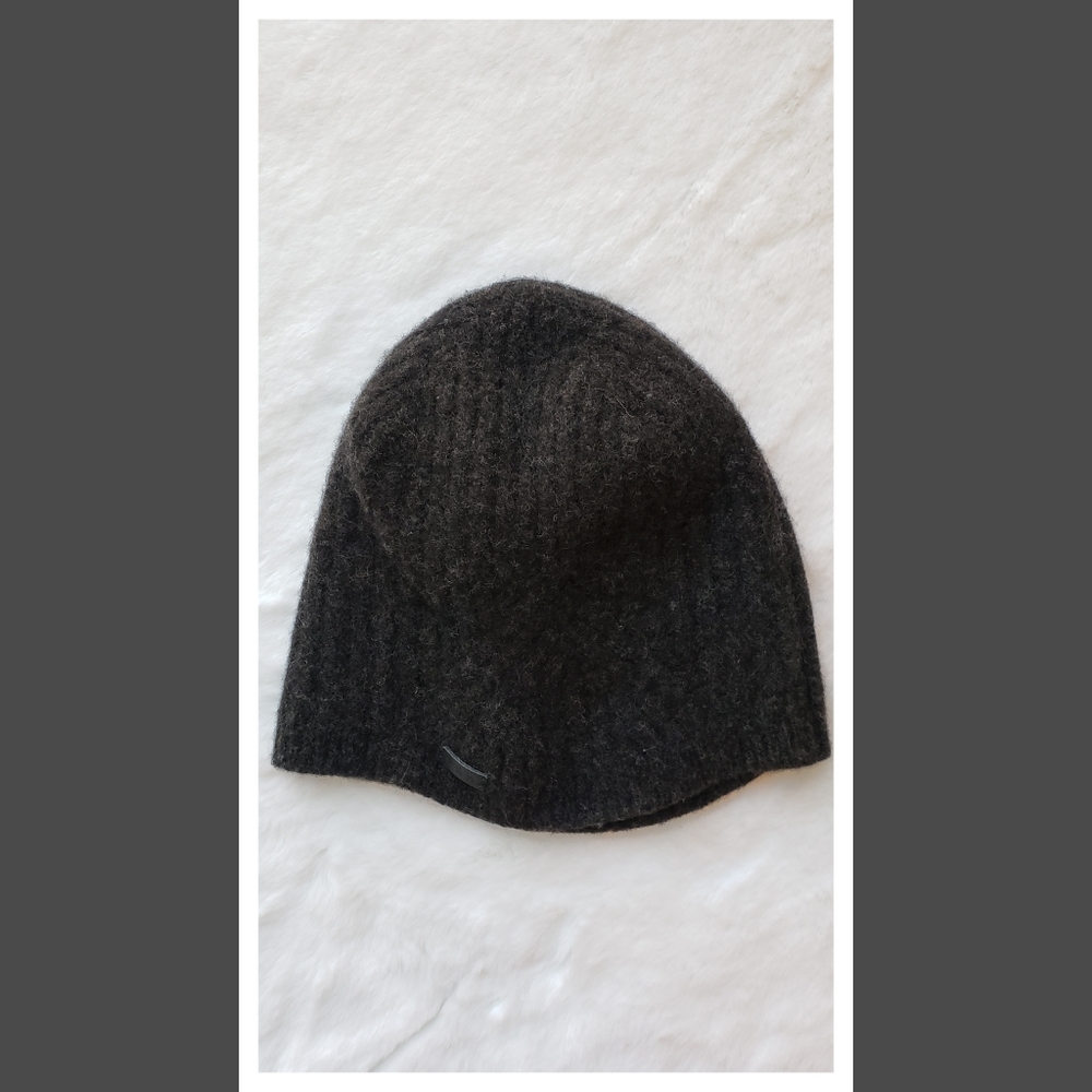 John Varvatos Charcoal Beanie
